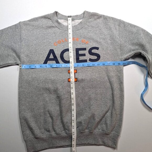University of Illinois Sweatshirt College Of ACES Gildan Heavy Blend Gray Sz S - Picture 6 of 7